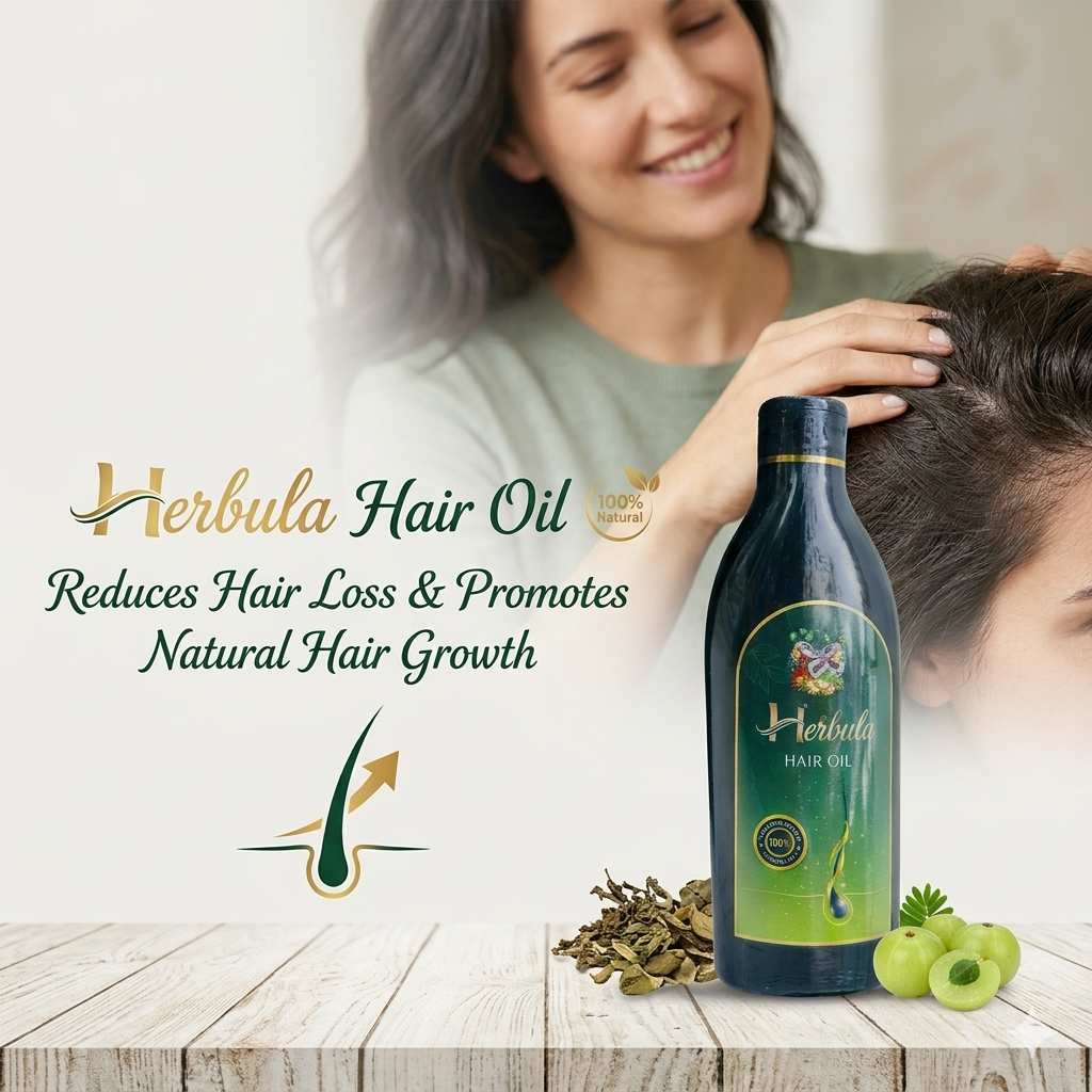 reduces hair loss & promotes natural hair growth